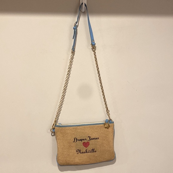 Draper James Nashville Straw Crossbody Handbag - Picture 4 of 4